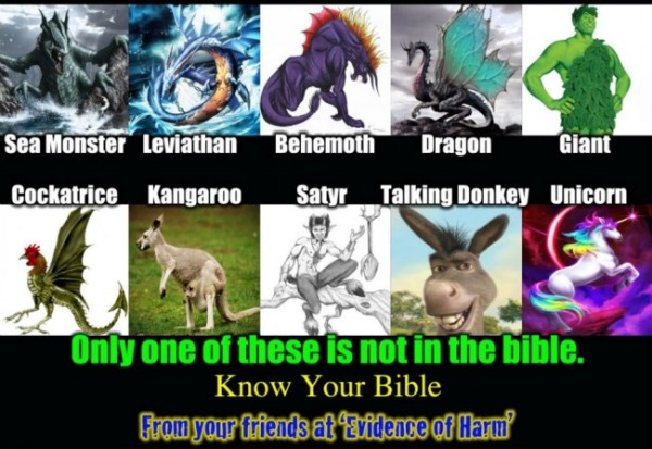 Magic Creatures in the Bible